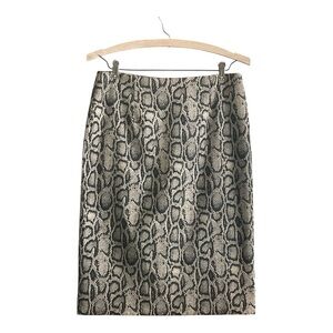VIEW Chic Snake Print MIDI Pencil Skirt